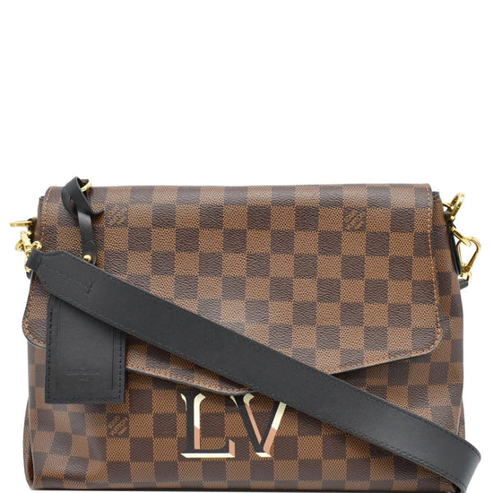 Beaubourg fabric handbag Louis Vuitton Brown in Cloth - 35344065