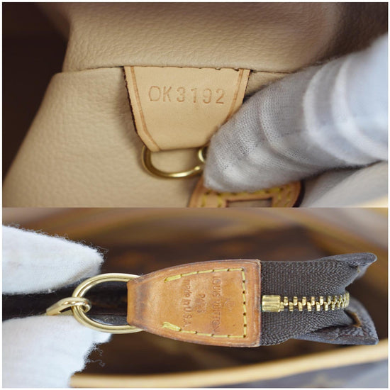 LOUIS VUITTON BROWN MONOGRAM CANVAS PETIT BUCKET BAG – RDB