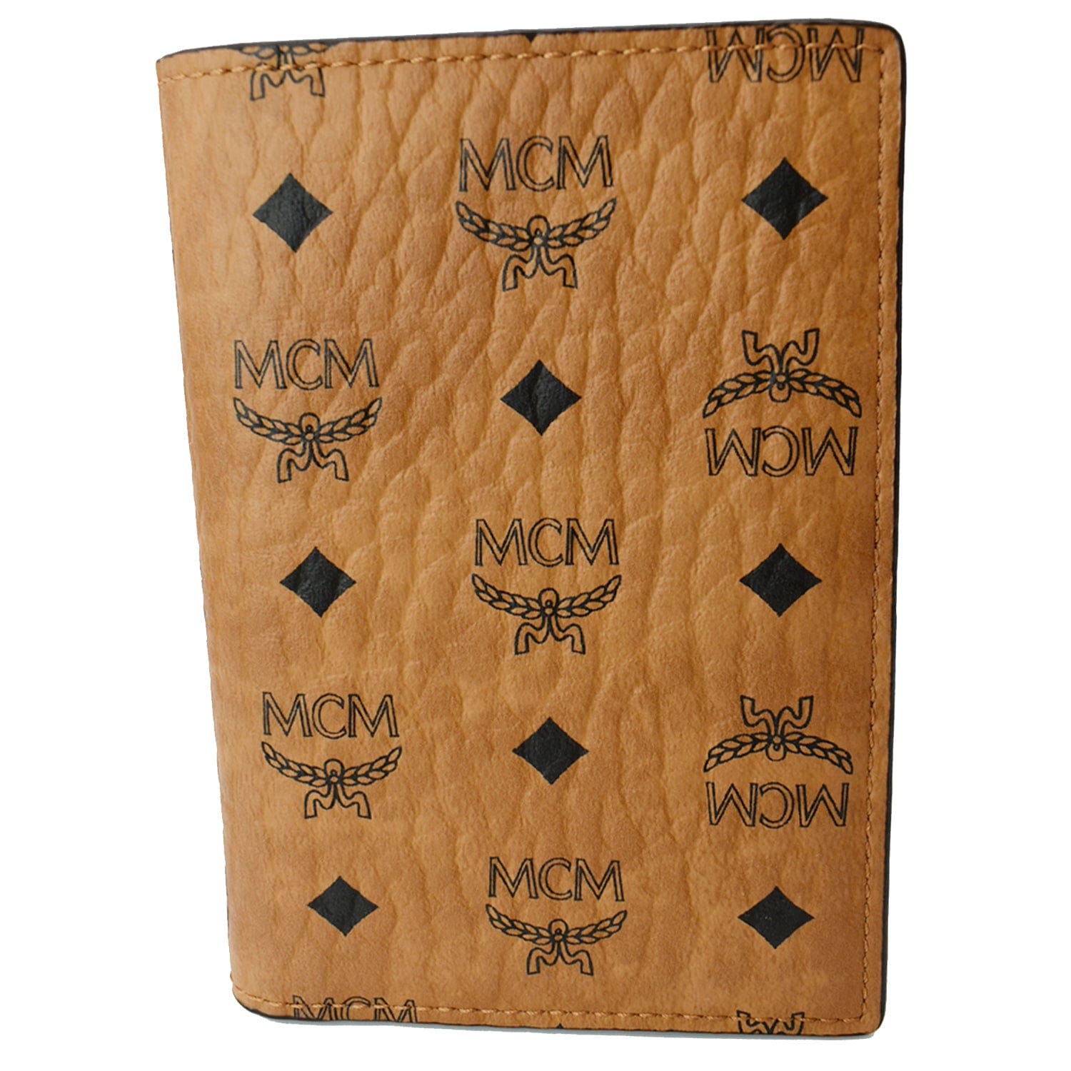 MCM Original Visetos Trifold Wallet