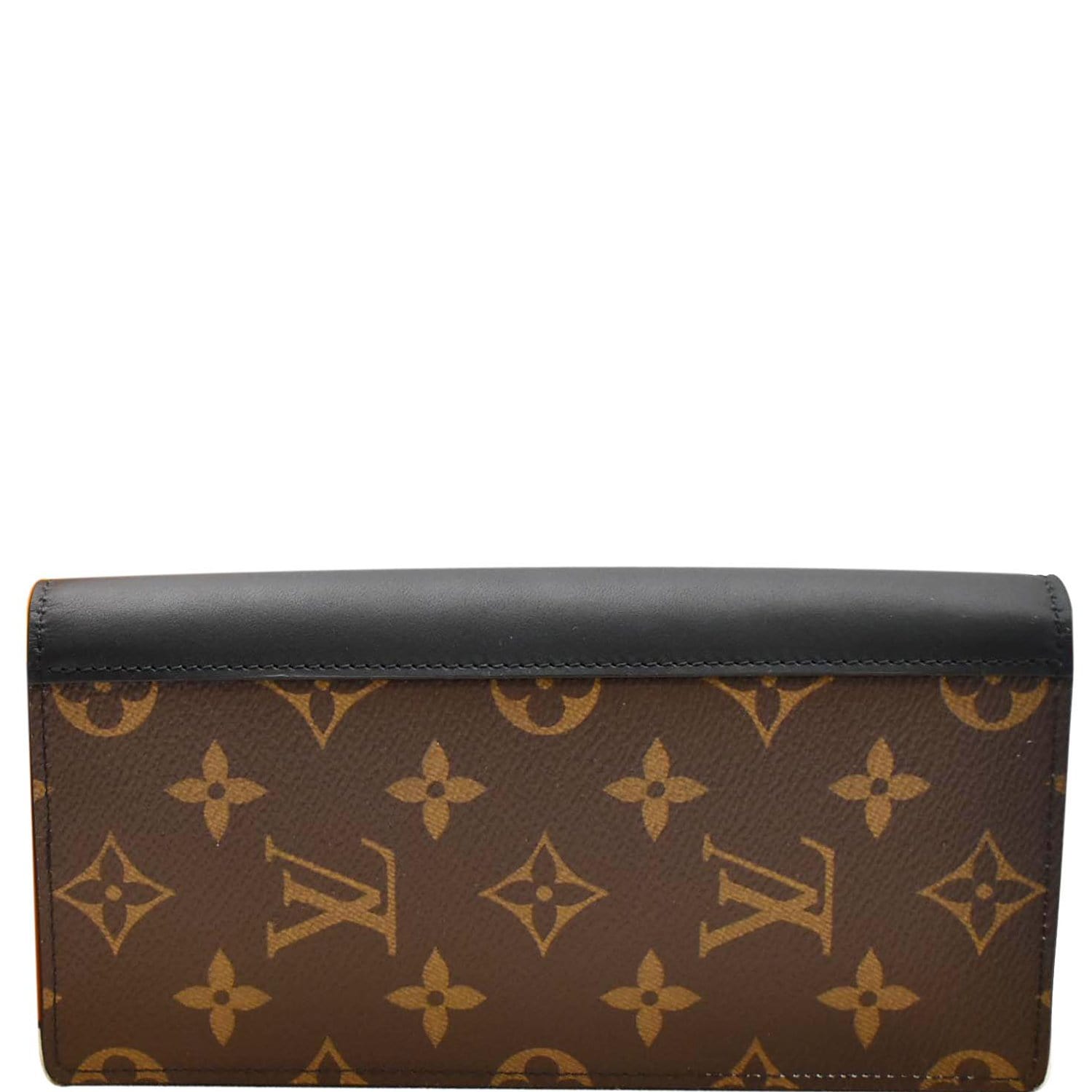 Shop Louis Vuitton MONOGRAM MACASSAR Brazza wallet (M69410) by SkyNS