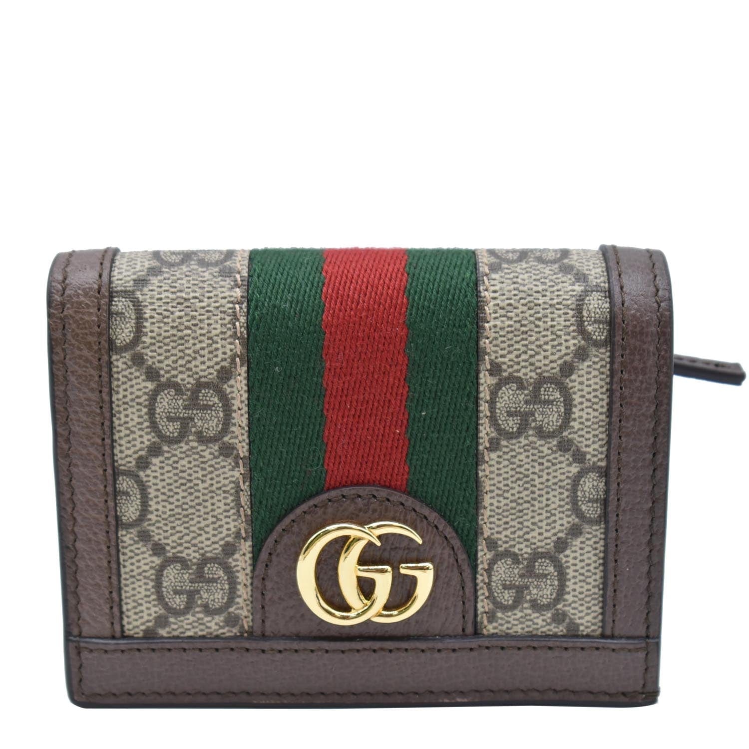 Authentic GUCCI Card Case Business Card Holder Leather Genuine Leather Black