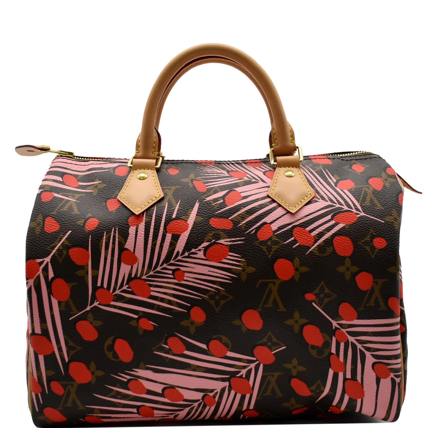 Louis Vuitton Palm Springs Jungle Dots Pm Sugar Pink Poppy Brown