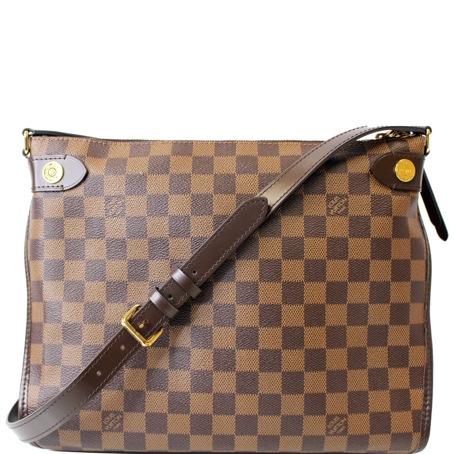 LOUIS VUITTON Duomo Damier Ebene Crossbody Bag Brown-US