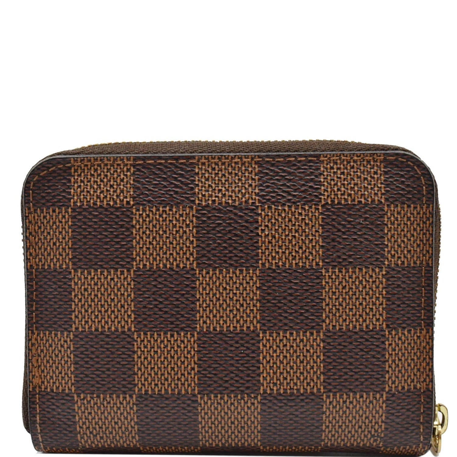 Louis Vuitton Damier Ebene Brown Zippy Wallet - A World Of Goods