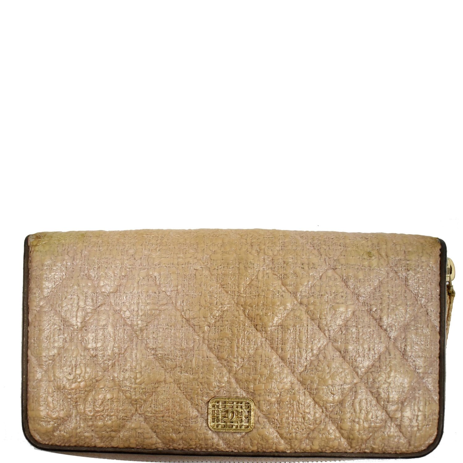 chanel wallet beige