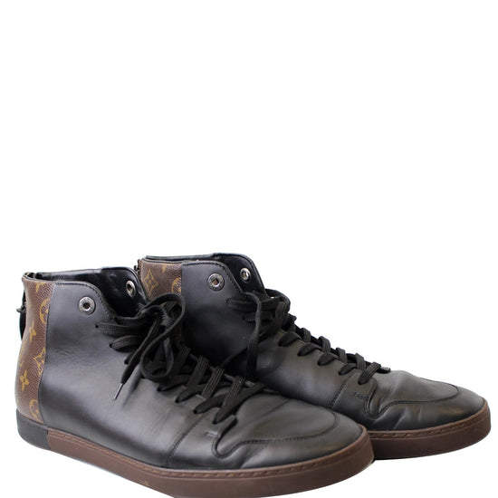 Louis Vuitton LV Sneaker Boot Black High Top Sneakers - Sneak in Peace