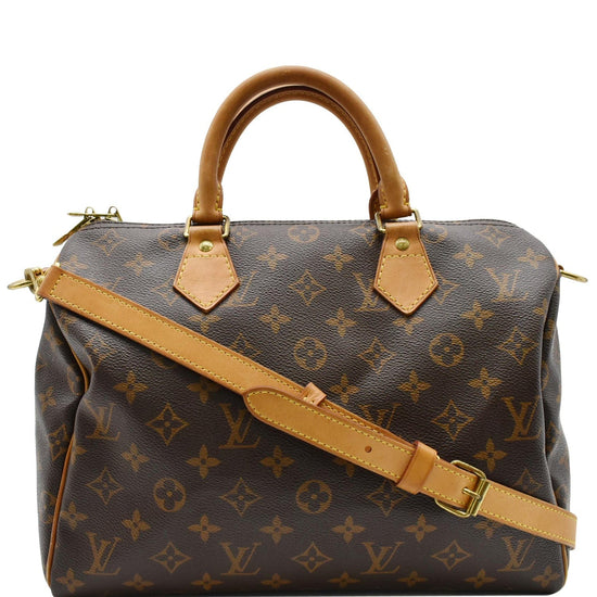 Louis Vuitton Monogram World Tour Speedy Bandouliere 30 - Brown Handle  Bags, Handbags - LOU797002