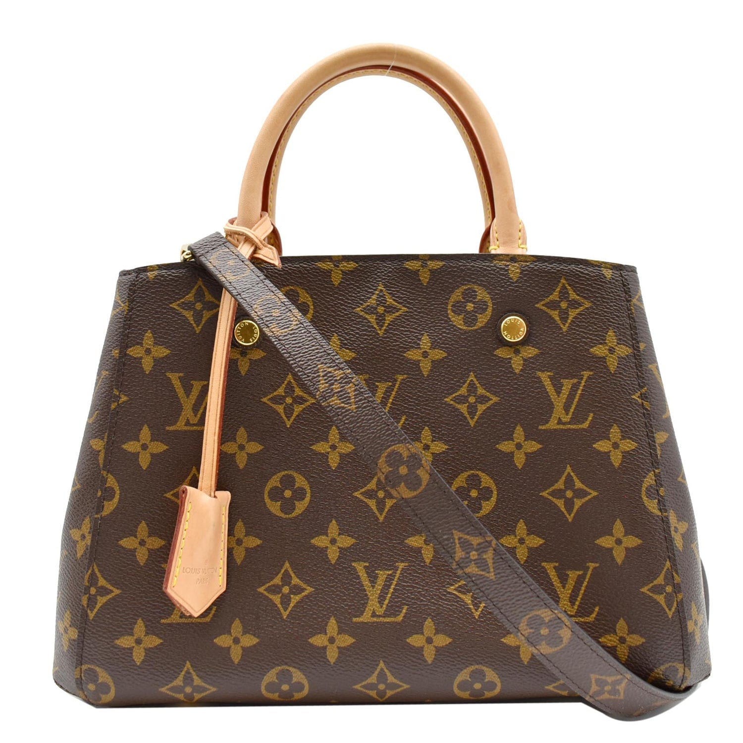 Louis Vuitton Monogram Montaigne BB, Brown, One Size