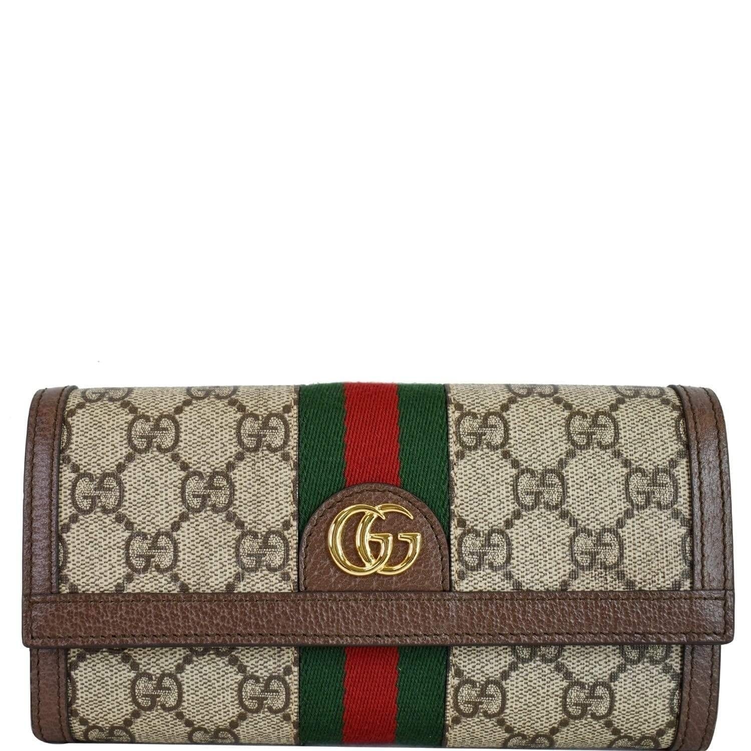 GUCCI Ophidia 523157 Key Pouch Key Case GG Supreme Canvas Beige Brown from  Japan