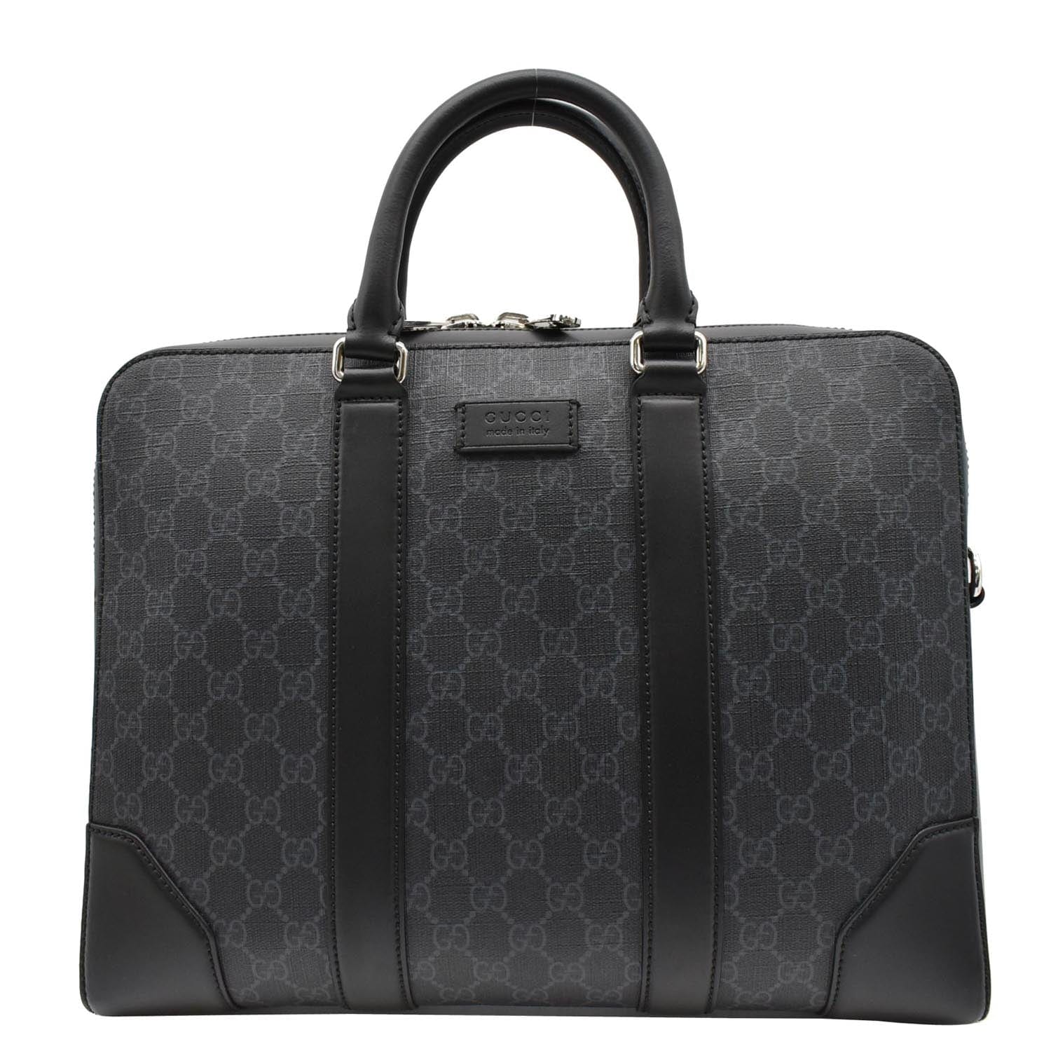 Gucci Black GG Supreme Card Case Cloth Cloth ref.927175 - Joli Closet