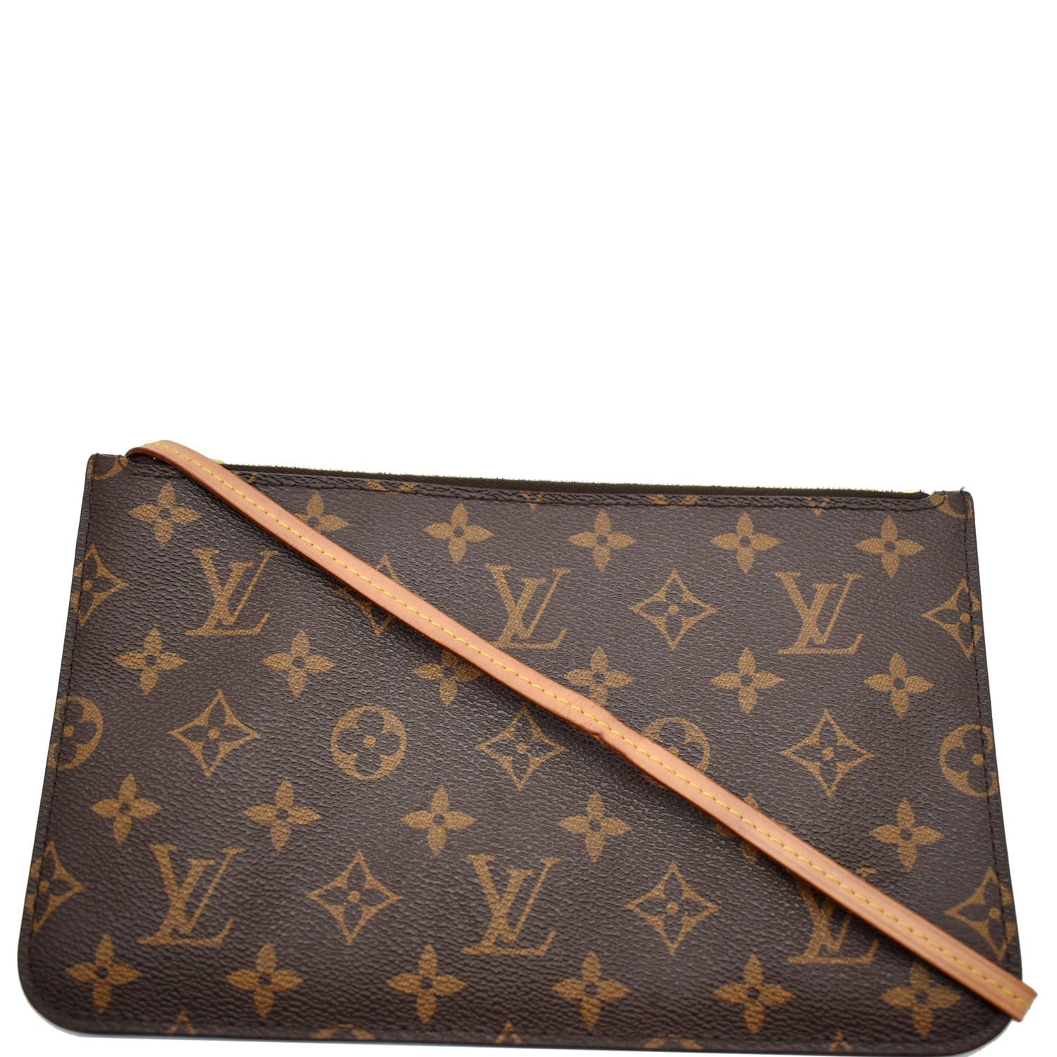 Louis Vuitton Pochette Monogram from a Neverfull Wristlet Crossbody –  Debsluxurycloset