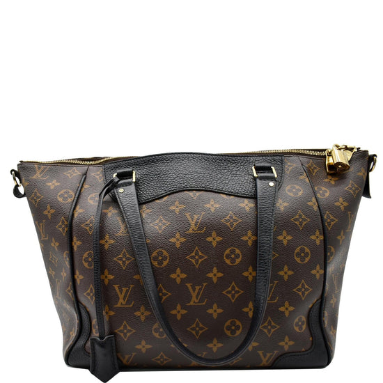 Louis Vuitton M51195 Estrela NM Red & Brown Monogram Canvas Tote Bag