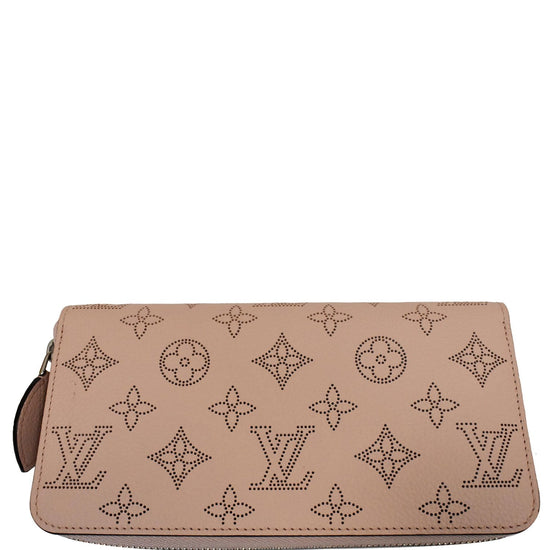 Louis Vuitton Mahina Leather Zippy Wallet Magnolia