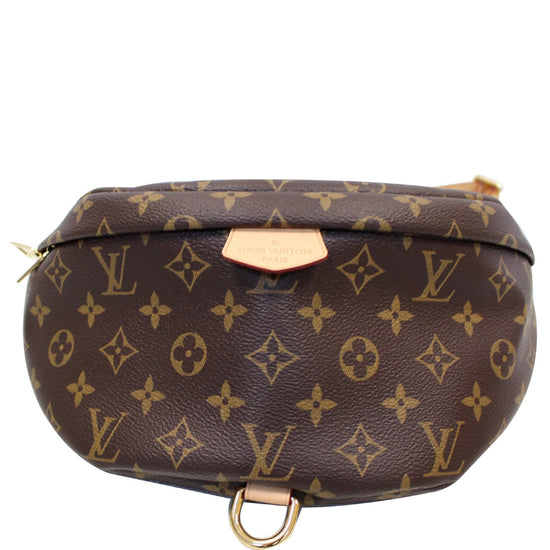 Louis Vuitton Bumbag Monogram Brown in Coated Canvas with Gold-tone - US