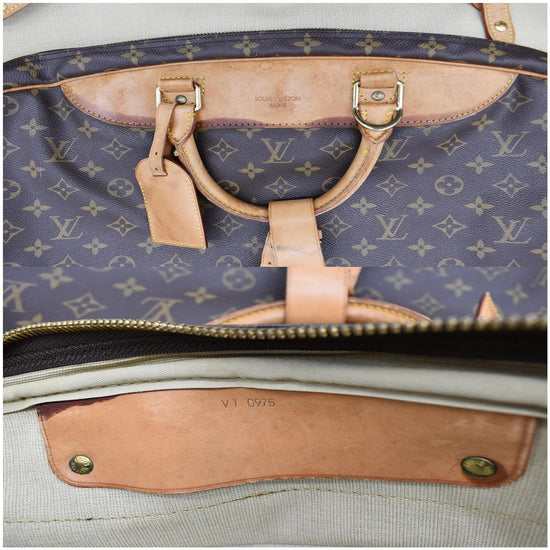 Louis Vuitton Alize 1 Poche Monogram Canvas Travel Bag on SALE