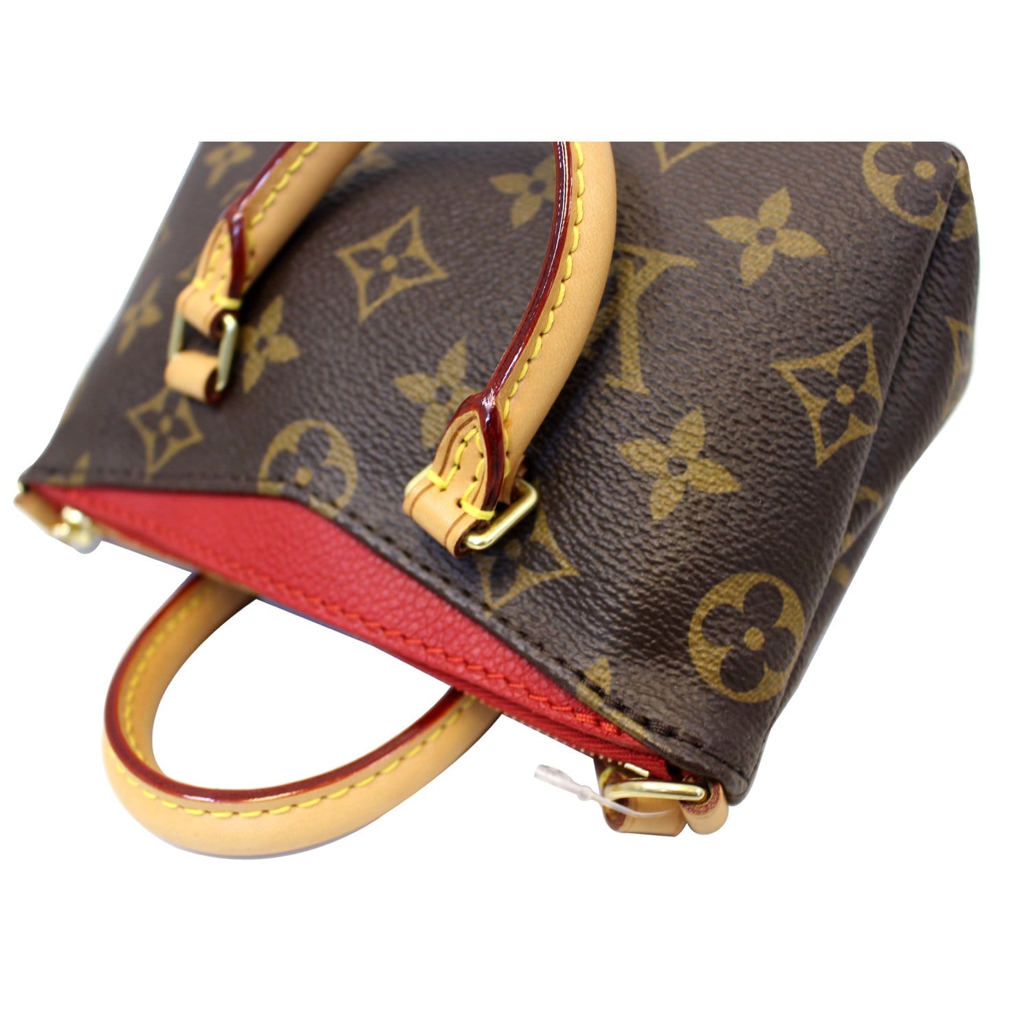 LOUIS VUITTON Nano Pallas Monogram Canvas Shoulder Crossbody Bag-US