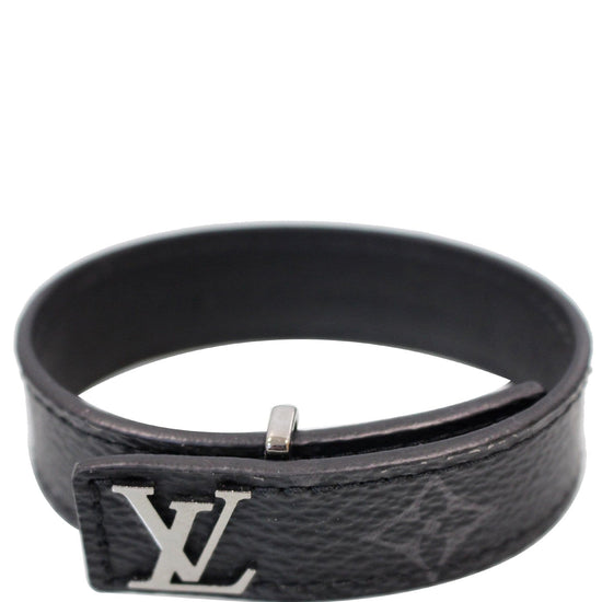 Louis Vuitton Loop It Bracelet Eclipse Monogram Canvas. Size 19