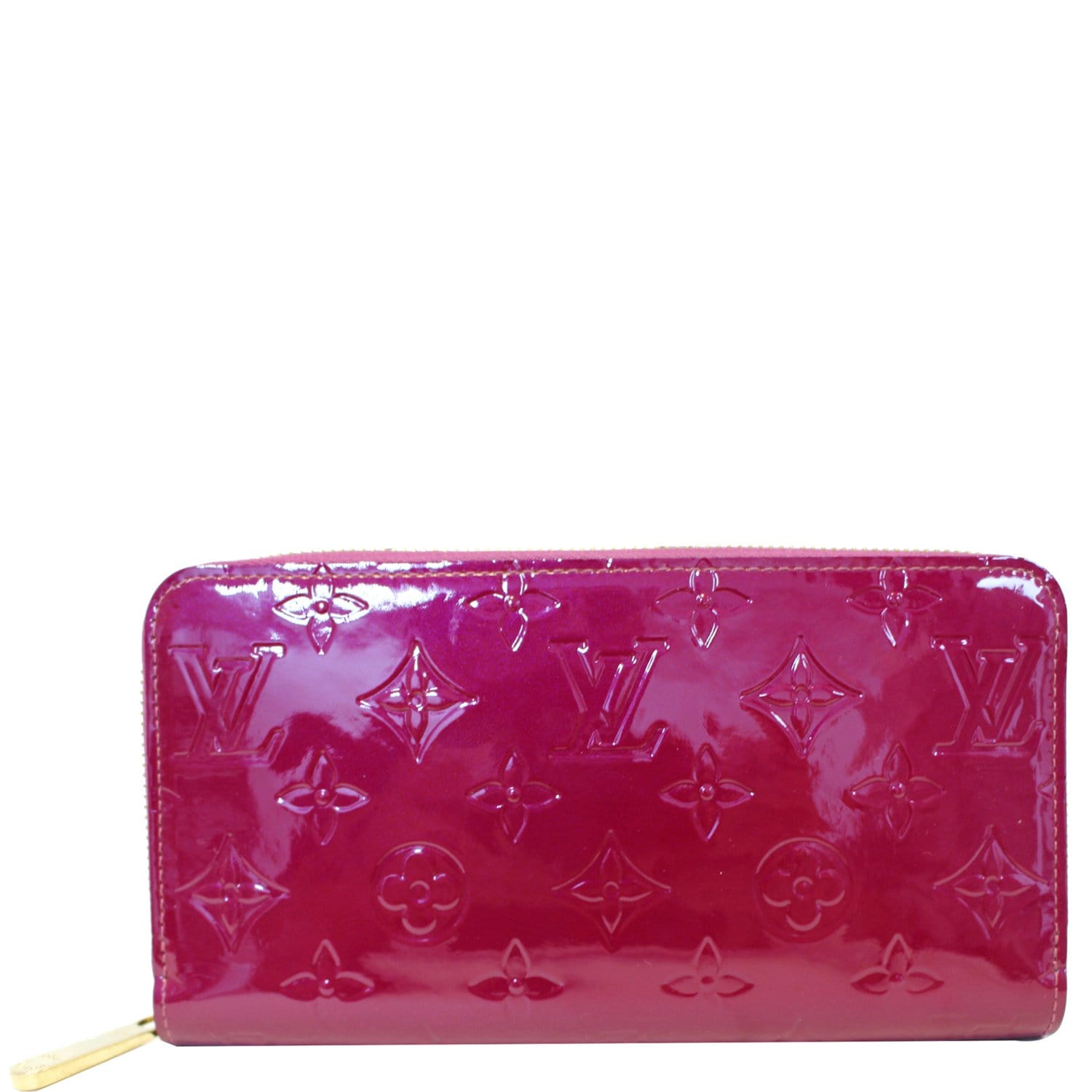 Wallet Louis Vuitton Zippy Pink Vernis Monogram 122120339