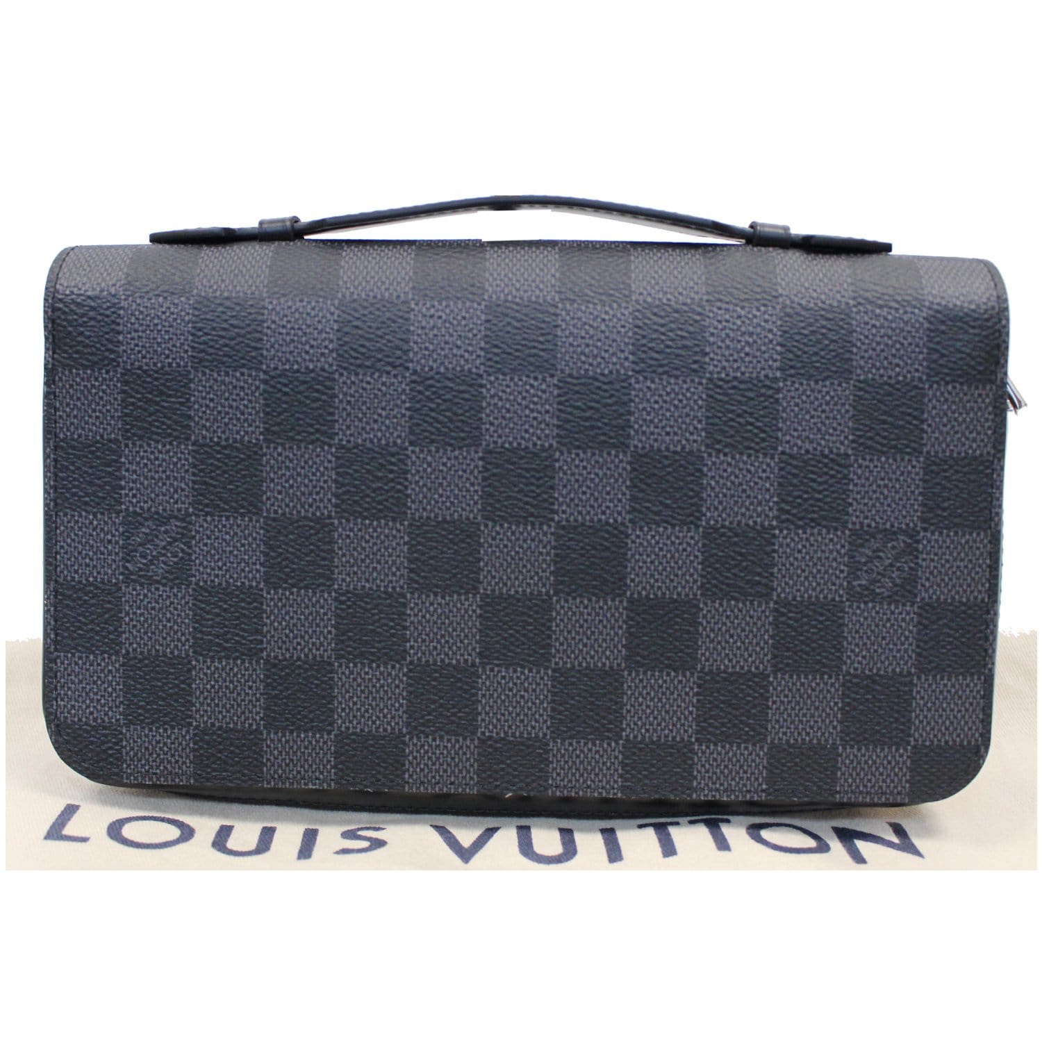 Louis Vuitton Zippy XL Damier Graphite Wallet Black