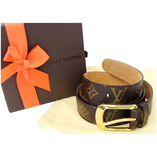 Louis Vuitton Monogram Ellipse 30MM Belt - Brown Belts, Accessories -  LOU112567