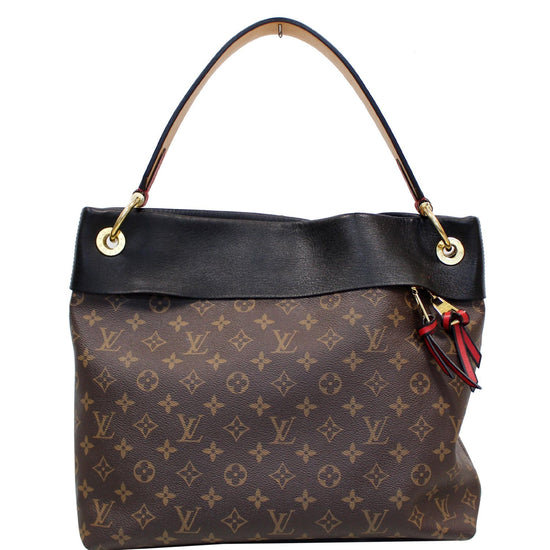 Louis Vuitton Tuileries Hobo Monogram Canvas with Leather With Receipt