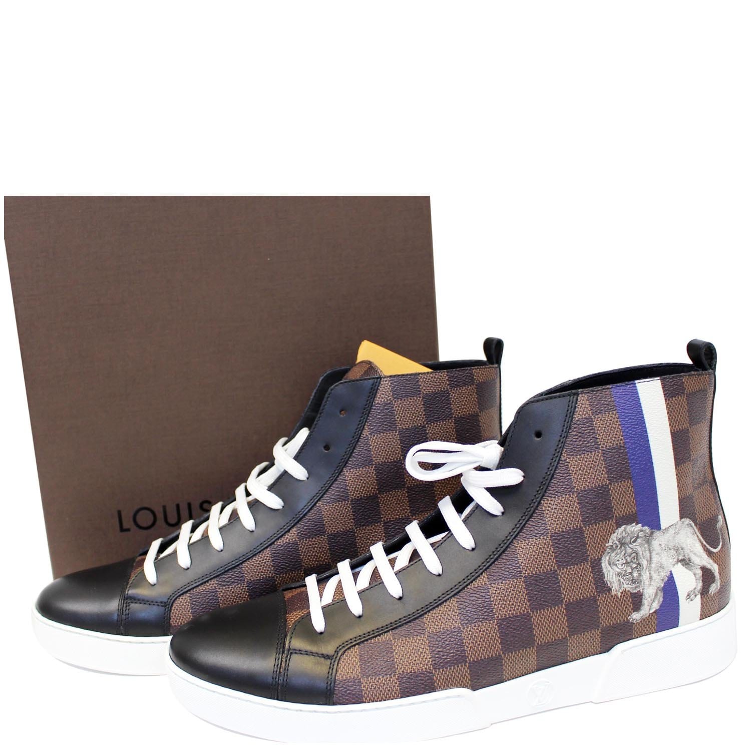 Louis Vuitton, Shoes, Louis Vuitton Damier Ebene Sneakers