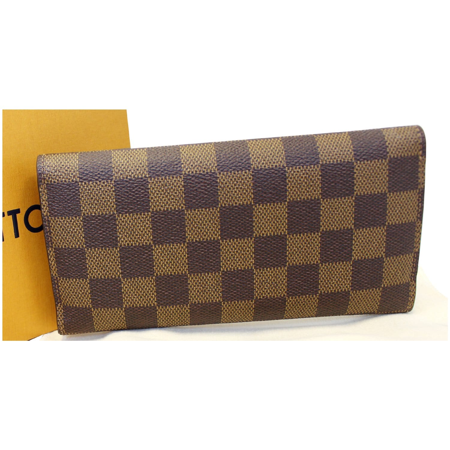 LOUIS VUITTON Josephine Damier Ebene Wallet-US