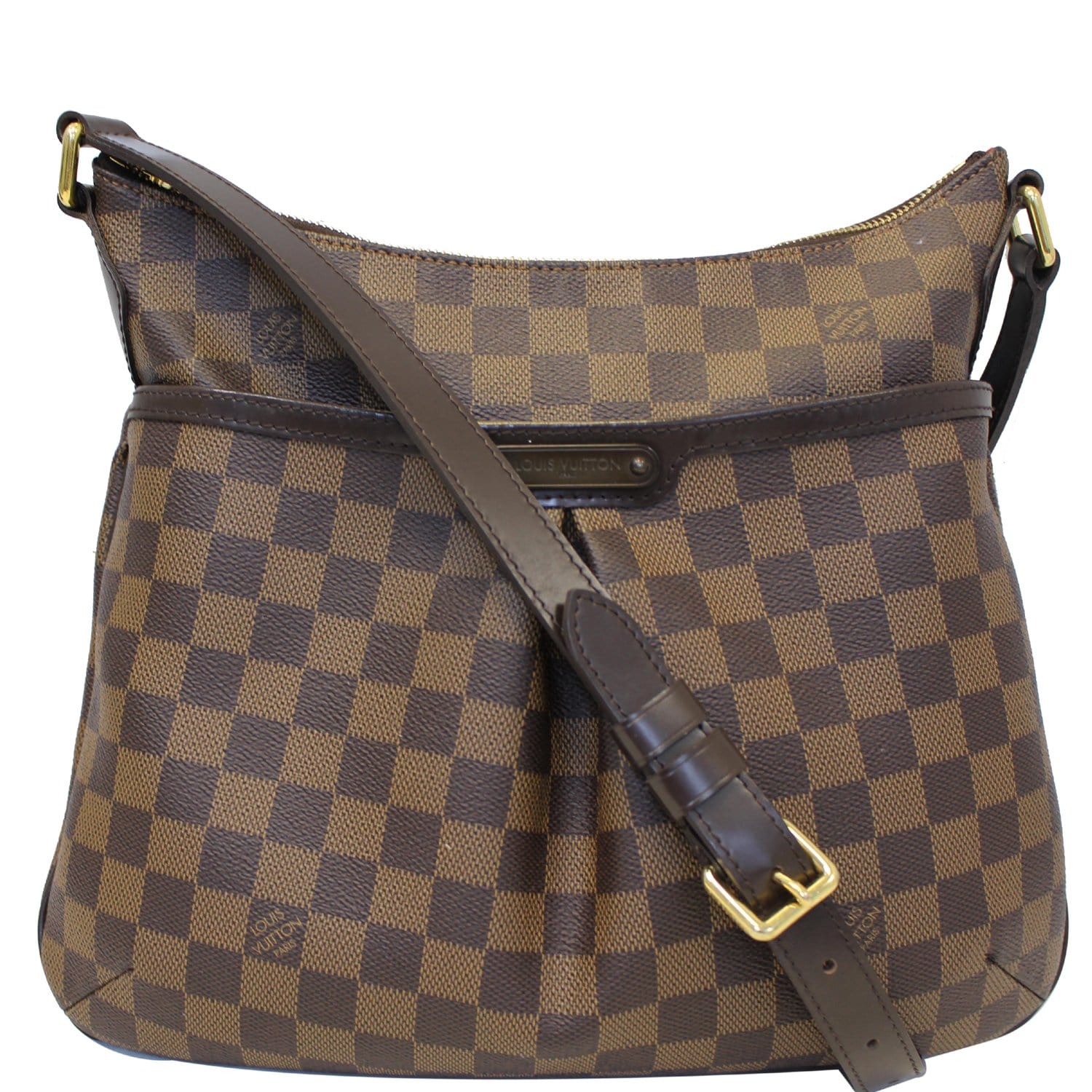 Pre-Owned Louis Vuitton Bloomsbury PM Damier Ebene Crossbody 