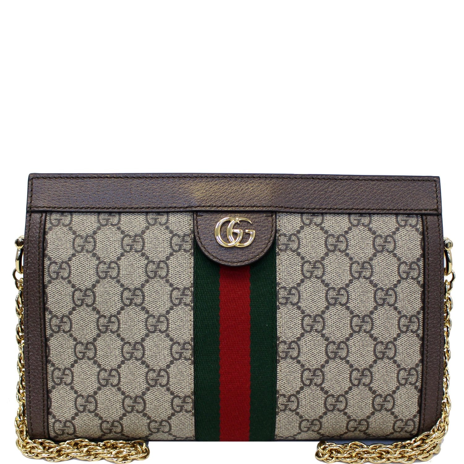 Gucci Ophidia GG Shoulder Bag GG Supreme Canvas Beige/Ebony/Green/Red