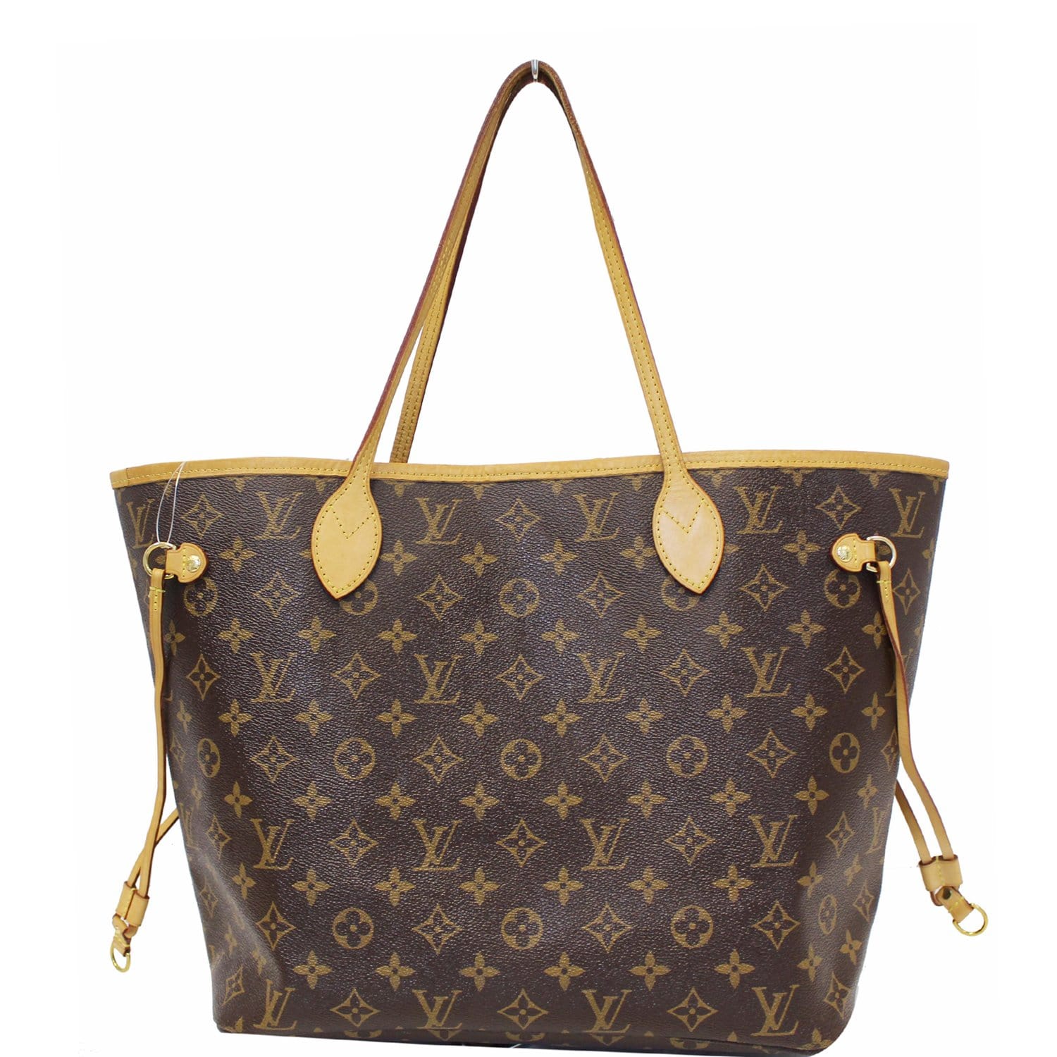 LOUIS VUITTON Neverfull MM Monogram Canvas Tote Shoulder Bag Brown-US