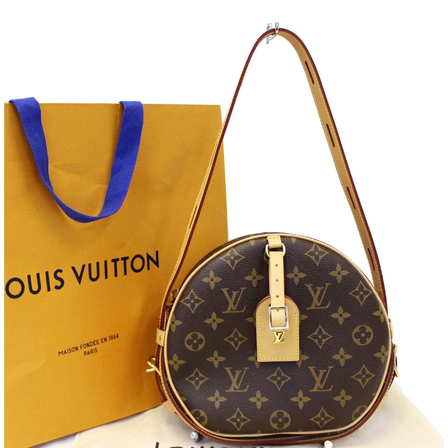 LOUIS VUITTON Boite Chapeau Souple Monogram Canvas Shoulder Bag-US