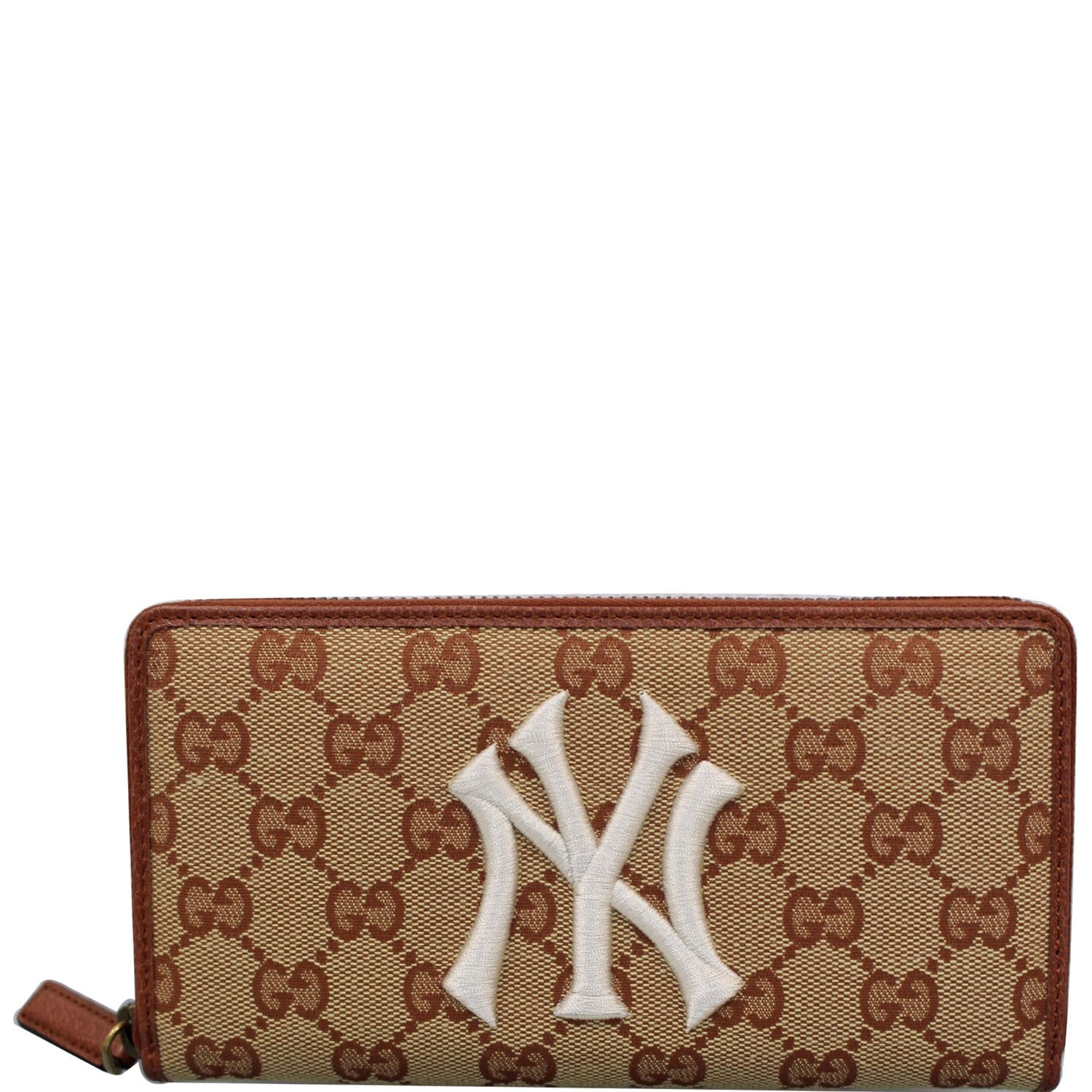 MLB Yankees Large Zip Around Wristlet