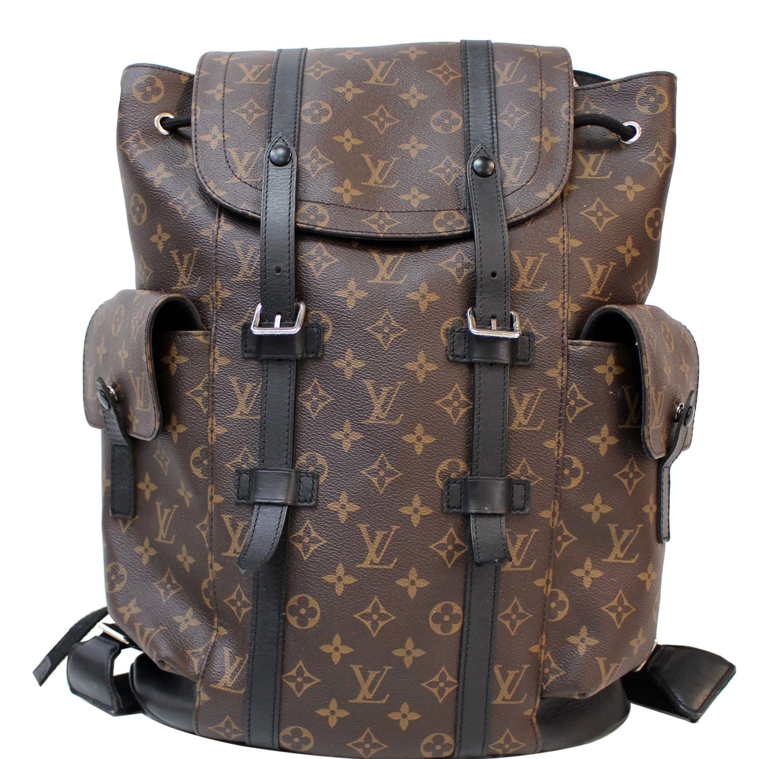 Louis Vuitton Christopher Backpack Brown/Clear in Coated Canvas