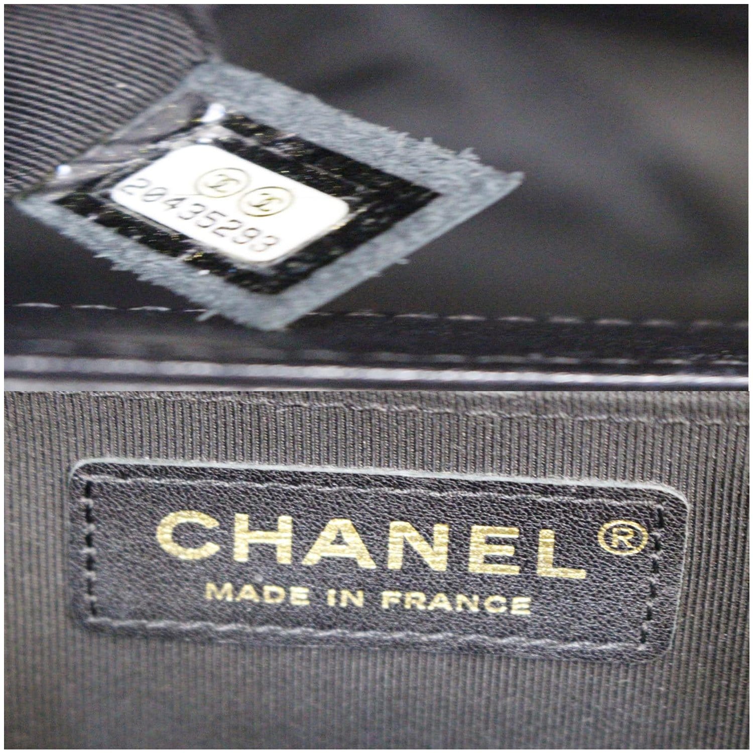 Chanel Le Boy Medium Flap Bag Caviar Leather Black