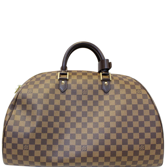 LOUIS VUITTON Ribera MM Damier Ebene Satchel Bag Brown-US