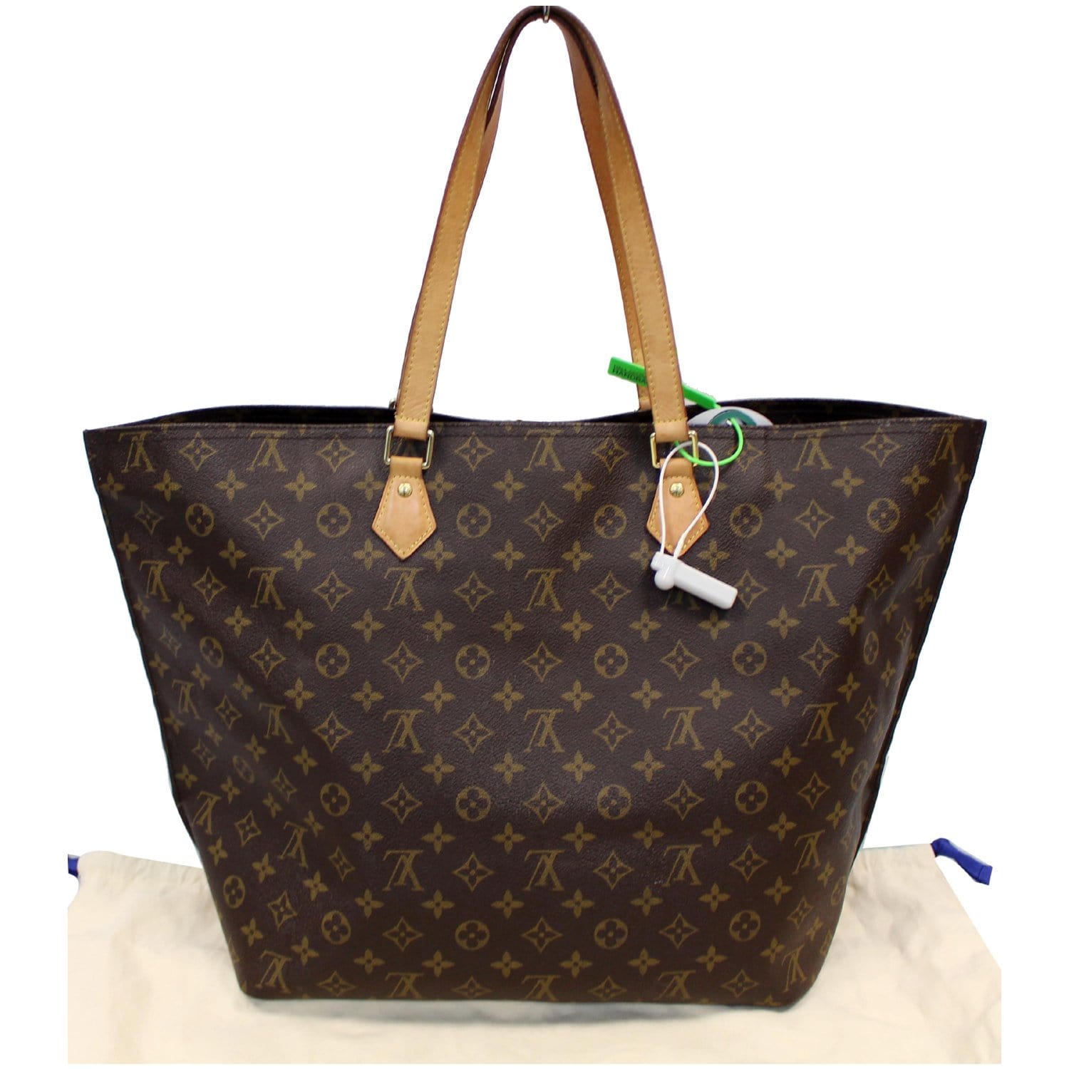 LOUIS VUITTON All-In MM Monogram Canvas Shoulder Bag Brown