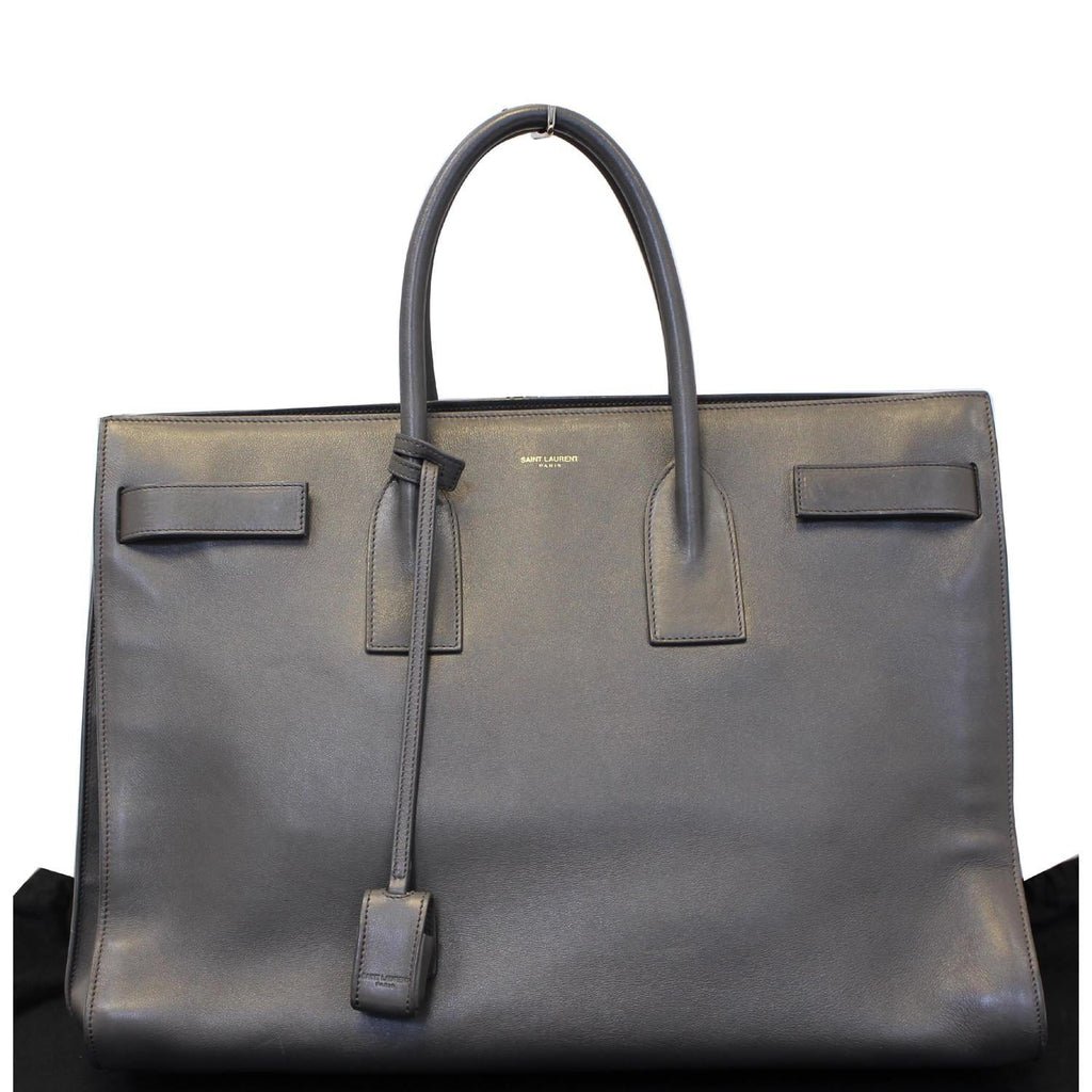 Yves Saint Laurent Sac de Jour Medium Satchel Bag Leather