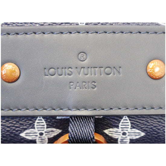 Louis Vuitton Blue Upside Down Monogram Canvas Discovery Pochette