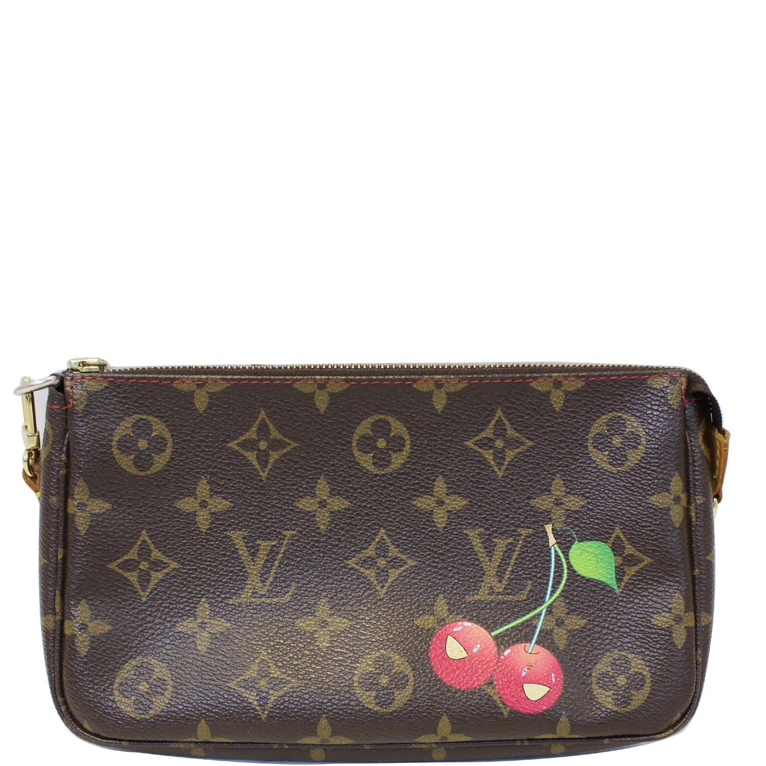 LOUIS VUITTON Pochette Accessories Cerises Cherries Bag For Sale at 1stDibs