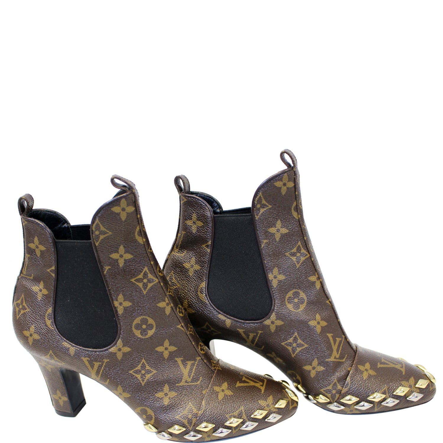 Louis Vuitton Canvas Boots