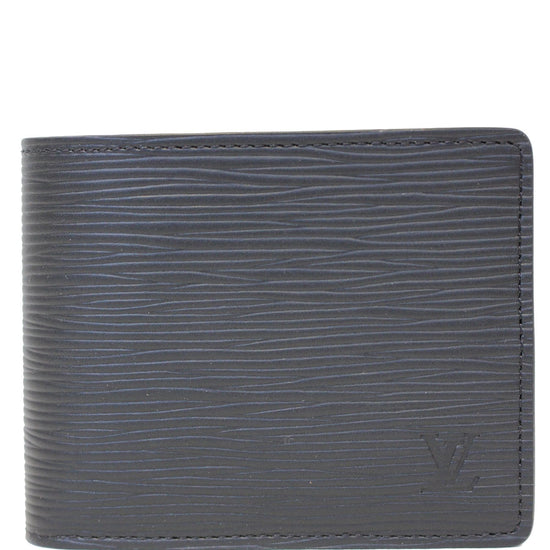 LOUIS VUITTON Epi Slender Wallet Blue 335559