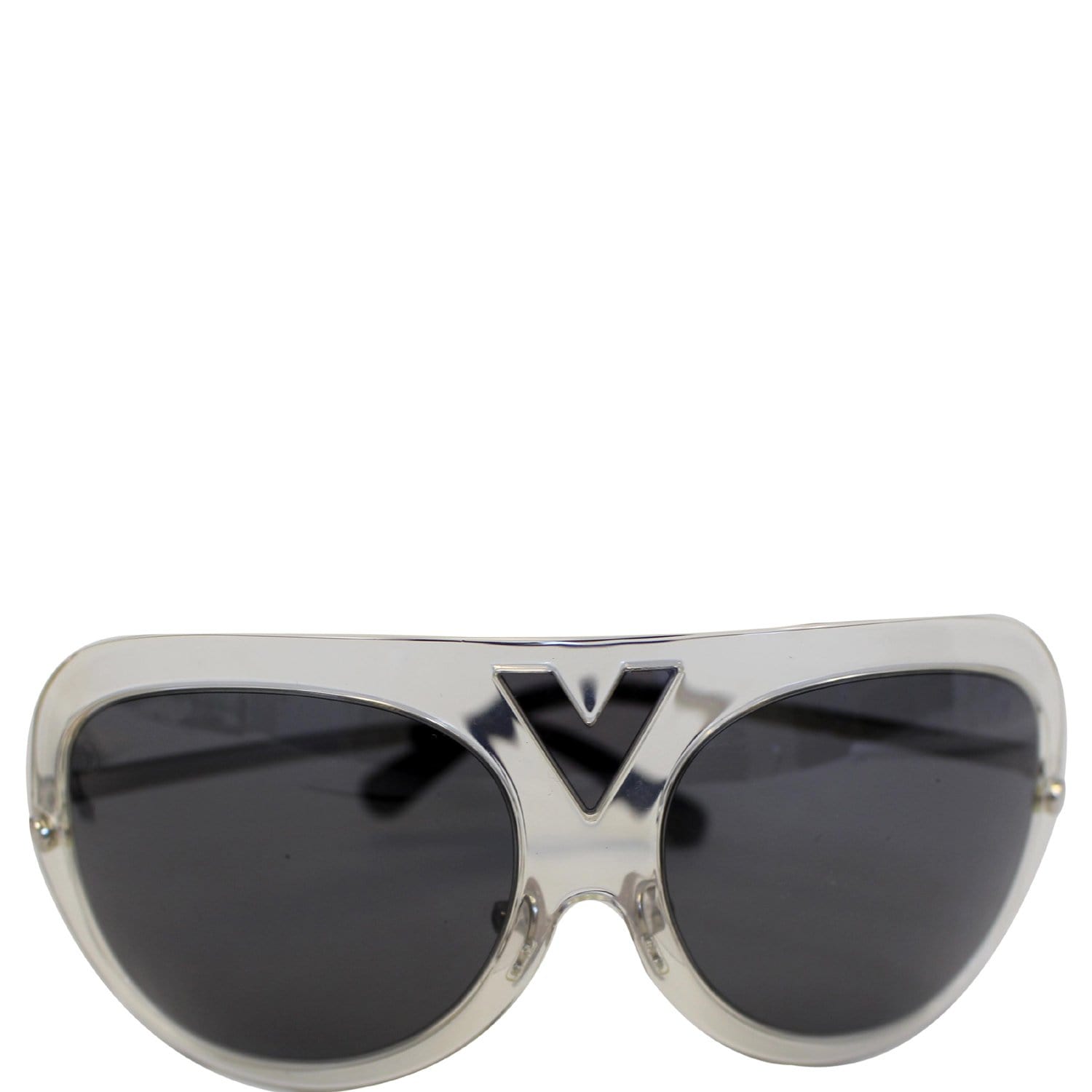 Louis Vuitton Grey Socoa Damier Aviators Sunglasses Sunglasses