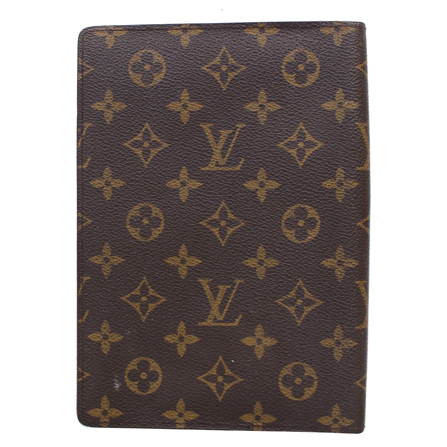 Brown Monogram Repurposed LV Passport Wallet