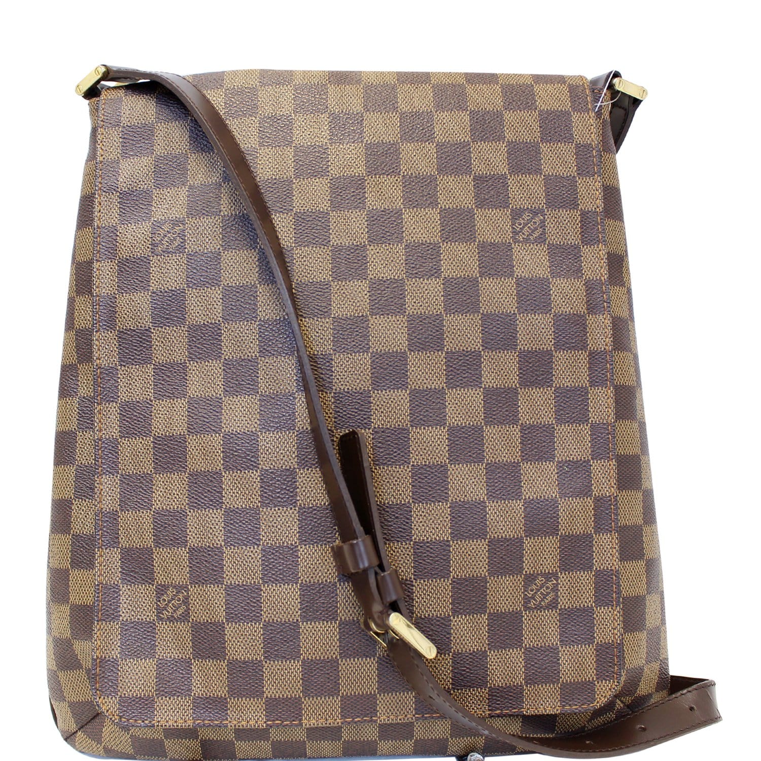 Louis Vuitton Damier Ebene Musette Salsa GM - Brown Crossbody Bags