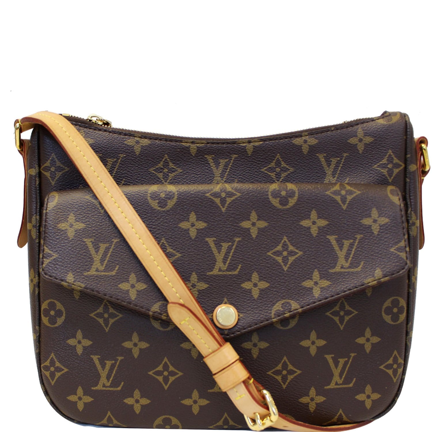 LOUIS VUITTON Mabillon Monogram Canvas Shoulder Crossbody Bag-US