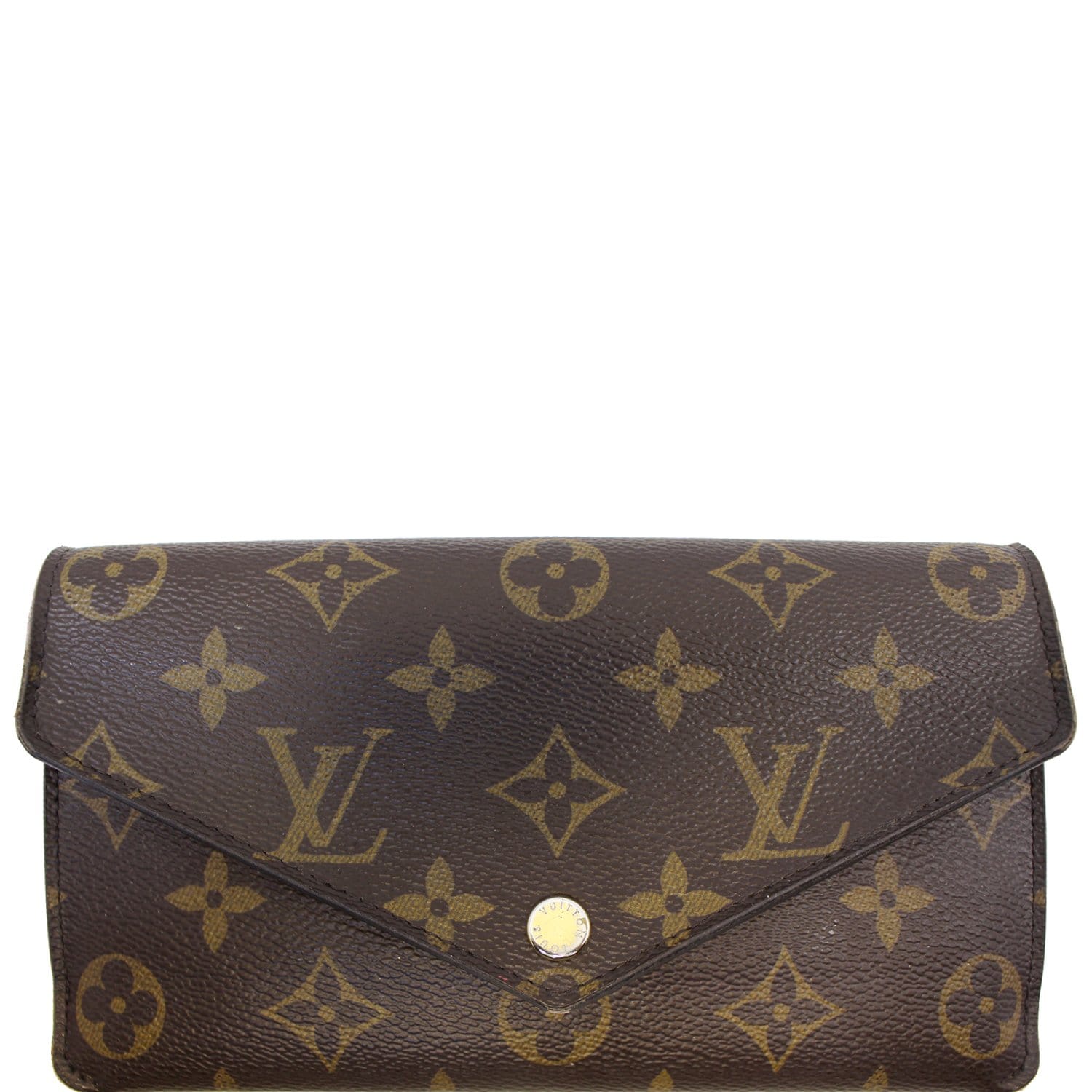 LOUIS VUITTON Jeanne Monogram Canvas Wallet Rose Ballerine-US