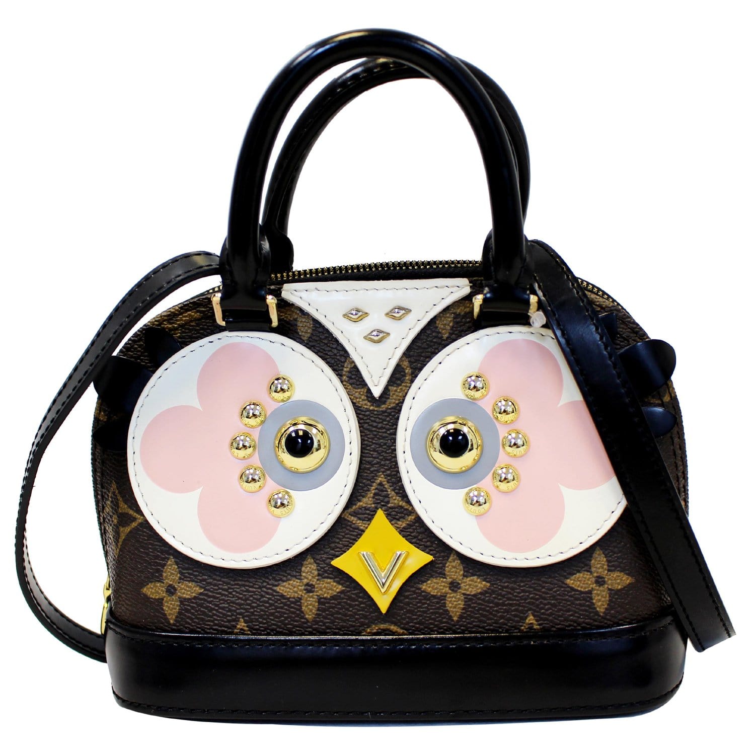 Louis Vuitton Alma Nano Owl Crossbody Shoulder Bag