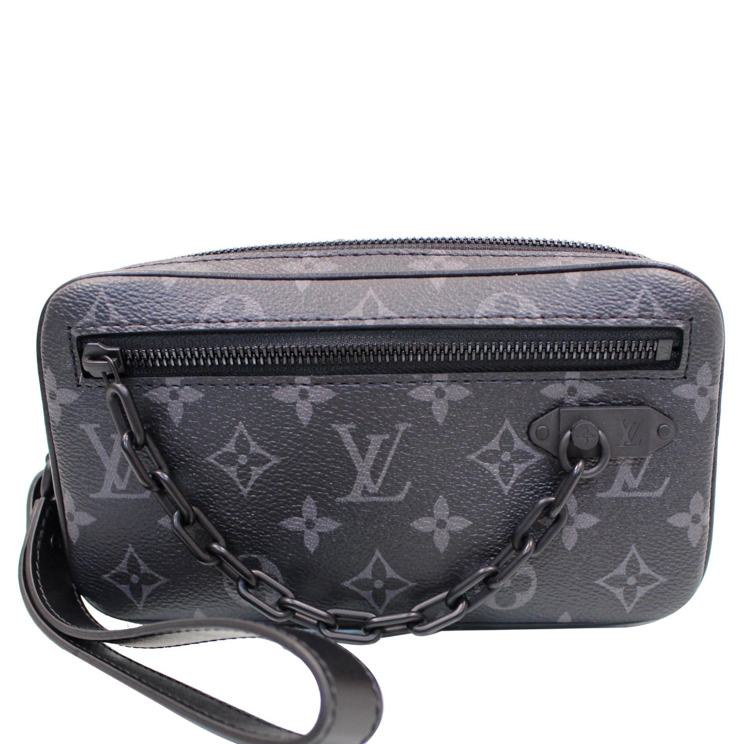 Louis Vuitton // Black and Monogram Slim Purse Clutch – VSP Consignment
