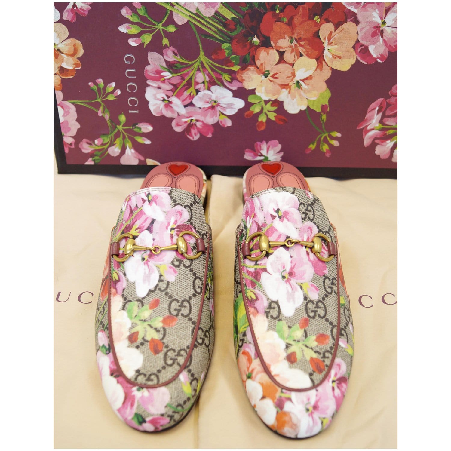 gucci princetown bloom