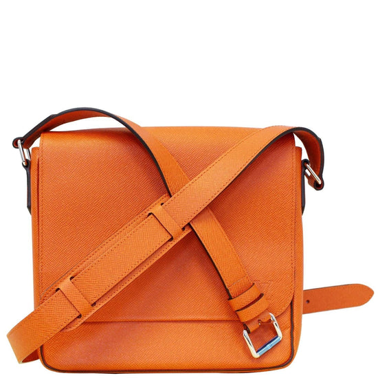 Roman MM Taiga Leather Messenger Bag – Poshbag Boutique